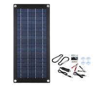 Caricatore a pannello solare, 60 W, 12 V, 18 V, per auto, barca, furgone, con design facile da usare