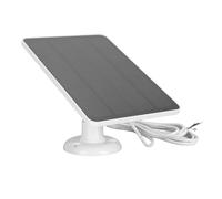 Caricatore a Pannello Solare da 10 W Compatibile con la Videocamera Google Nest, Pannello Solare con Supporto Regolabile, Ricarica per Campanello 3 4plus per Videocitofono 2 3+,