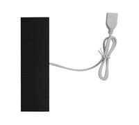 Caricatore A Pannello Solare Per Campeggio - Caricatore USB A Ricarica Rapida 14,8x4,5 Cm | Caricabatterie Da 3 W | Caricabatterie Per Telefoni Con Pannello Di Ricarica Solars, Batteria Portati
