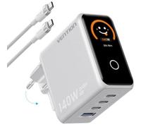 Caricatore a parete GaN Vention 140W 3 USB-C + USB-A schermo LED