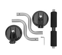 Caricatore a rulli Kayak Premium in Lega di Alluminio aspirazione Supporta Facile da assemblare Il Rullo di Assistenza al carico in Kayak per Le Auto SUV e Camion con Tubo di (KY - EOE04 - Silver)