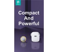 Caricatore ac/usb 1p type-c devia 3a 20w pd serie slim