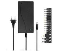 Caricatore Alimentatore Universale da 120W per Notebook PC Laptop, con 15 Adattatori Compatibili con le Principali Marche, Adattatore di Alimentazione Universale per Computer Portatile