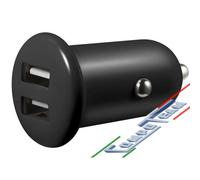 Caricatore Auto 2USB 1 2.1A - Ricarica rapida universale Sandberg