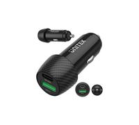 Caricatore auto 38W USB-A QC 3.0 USB-C PD P1400A