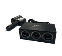 Caricatore auto 4 prese accendisigari 1 uscita USB macchina multipresa cellulare
