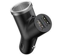 Caricatore Auto Baseus CCALL-YX01 2 Porte USB-A 3.4A Nero