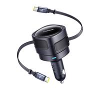 Caricatore Auto Baseus Enjoyment Max 60W USB-C Nero