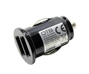 Caricatore Auto compatibile con Hammer Power Plus LTE, Duale USB, 2x 2400mA con auto-ID, ricarica rapida