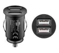 GOO 58912 - Caricabatteria USB, 5 V, 3100 mA, per autoveicoli, 2 porte USB