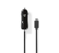 Caricatore auto Nedis CCHAC300ABK USB-C 3A cavo 1 m Nero