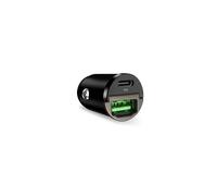 Caricatore auto - Puro - Mini USB C - 30W - Ultra-veloce - Nero