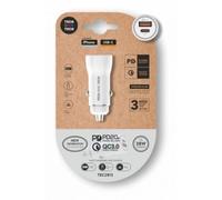 Caricatore Auto Tech One Tech TEC2813 1x USB Tipo C 1x USB 38W Caricatore Auto Tech One Tech TEC2813 1x USB Tipo C 1x USB 38W
