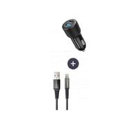 Pacchetto caricabatterie + cavo - THOMSON - Caricabatterie per auto da 60 W - Ca