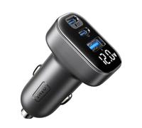 Caricatore Auto USB C 90W [Doppio 45 W] Caricabatterie Accendisigari Caricatore