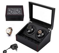Caricatore automatico automatico per orologi, cassa per orologi, orologio automatico, 220 V, Nero