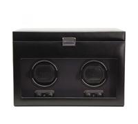 Wolf Designs, 270402 Heritage Module 2.1, scatola carica orologi per due orologi, con coperchio e alloggiamento