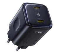 Caricatore Baseus E0121F00 45W 2 Porte USB-C Ricarica Rapida Nero