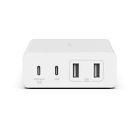 Belkin WCH010VFWH Caricabatterie per dispositivi mobili Bianco Interno BELKIN 108W 4-PORTS USB GAN - DESKTOP CHARGER AND 2M CO