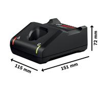 Bosch 1 600 A01 9R3 batteria e caricabatteria per utensili elettrici Caricatore per batteria