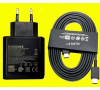 CARICATORE CARICABATTERIA ORIGINALE SAMSUNG EP-TA845 + CAVO 1,8 MT 45W ULTRA VEL