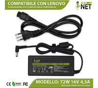 Caricatore compatibile con Panasonic Toughbook CF-50 CF-51 16V 4,5A 72W