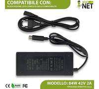 Caricatore compatibile con Segway Ninebot Max G30LD G30E II 42V 2A 84W