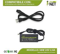 Caricatore compatibile con Zebra Barcode Printer P1076000-006 HC100 GX420T 24V 2