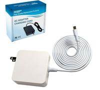 Caricatore Compatto Veloce Bianco USB-C AC Per HP SPECTRE 15 X2 X360 Serie