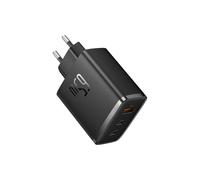 Caricatore Con USB C, 65 W, USB C, 3 Porte PD Con PPS, Al Nitruro Di Gallio (Gan