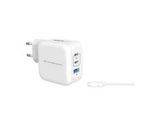 CONCEPTRONIC 3-PORT 67W GAN USB PD CHARGER ALTHEA17W