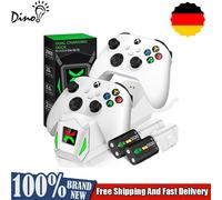 Caricatore controller per Xbox Seires X/Xbox Seires S con stazione dock di ricarica rapida batteria da 2 pezzi per Xbox One/Xbox One X/S/ELite