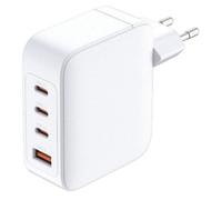 Caricatore D-Link DCF-141 GaN 140W 3x USB-C 1x USB-A Ricarica Rapida Bianco