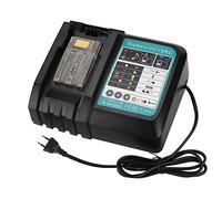 Caricatore da 3 A per batteria Makita da 18 V, DC18RC 14,4 - 18 V, per BL1850 BL1860B BL1830B BL1840B, batteria agli ioni di litio, ricambio per DC18SF, DC18RD, DC18RA (spina UE)
