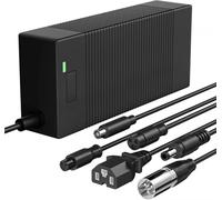 Caricatore da 42 V 2 A per batteria al litio da 36 V 10S, caricatore di ricambio per Razor/Jetson/Voyage, caricatore per scooter elettrico Gotrax, 6 spine