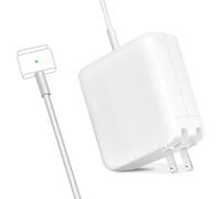 Caricatore da 85 W per Mac Book Pro, adattatore caricabatterie con ricarica rapida, adattatore di alimentazione con connettore AC 2T, compatibile con MacBook Pro e Air 13"-15" Retina dopo la metà del