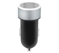Caricatore da Auto 2 USB con uscita 2,4A Nero