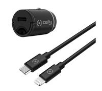 Caricatore da auto/Car charger 20W USB-C to Lightning Cable MFI Certified