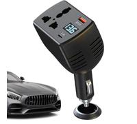 Caricatore da auto per computer portatile, 150 W, DC 12 V, convertitore display digitale AC 220 V