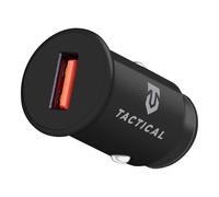 Caricatore da auto tattico USB - A QC 3.0 3A - Nero