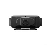 Caricatore da auto wireless da 15 W, ricarica rapida, supporto sensore automatico per Samsung per Z Fold Flip - Parabrezza regolabile per cruscotto telefono grigio (nero)