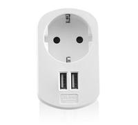 CARICATORE DA CASA 2 PORTE USB 3.1 PAS. NEW