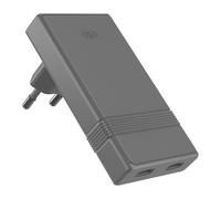 Caricatore da muro 2 USB-C Modello a L Compatibile con PD 45W e Ultra-GaN