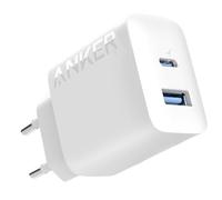 Caricatore da muro Anker A2348G21 USB-C e USB-A 20W compatto bianco