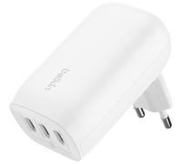 Caricatore da muro Belkin con 3 porte USB-C e PPS da 67 W BoostCharge Pro Bianco