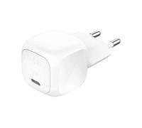 Belkin BoostCharge Caricatore USB-C cubico da 20 W, Caricabatteria rapido, Alimentatore USB C per Apple iPhone 16, 16 Pro, 16 Pro Max e altri, Samsung Galaxy S24, iPad, AirPods ecc, bianco