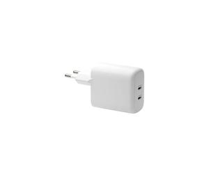 Caricatore da muro - DBRAMANTE1928 - re-chargePro-EUWallCharger2xUSB-C25W - 2x USB-C - 25W - Bianco