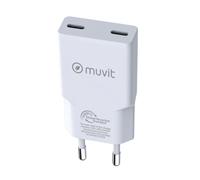 Caricatore da muro Muvit For Change Slim 2 USB-C PD 30W Bianco