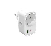 CARICATORE DA MURO SBS USB-A, Type-C PD20W Bianco