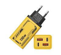 Caricatore Da Muro USB A Forma Di, Per Alimentazione USB, Adattatore Cubo Ricarica Rapida 130W con Porte Multiple per Viaggio Auto Ufficio Parete Comodino e Scrivania
